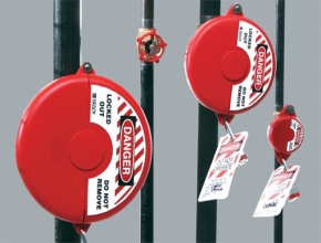 Gate valve lockout